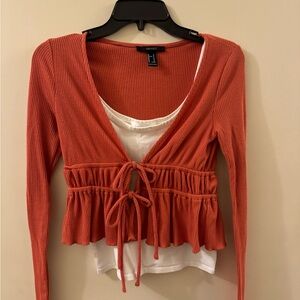 Forever 21 tank and shirt